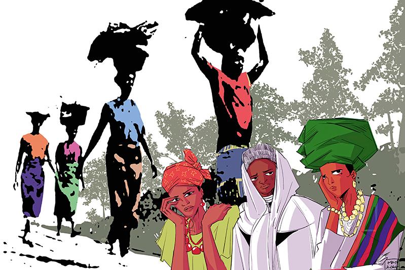 Titelbild zum Weltgebetstag 2026 mit Titel „Rest for the Weary“, Gift Amarachi Ottah, © World Day of Prayer International Committee