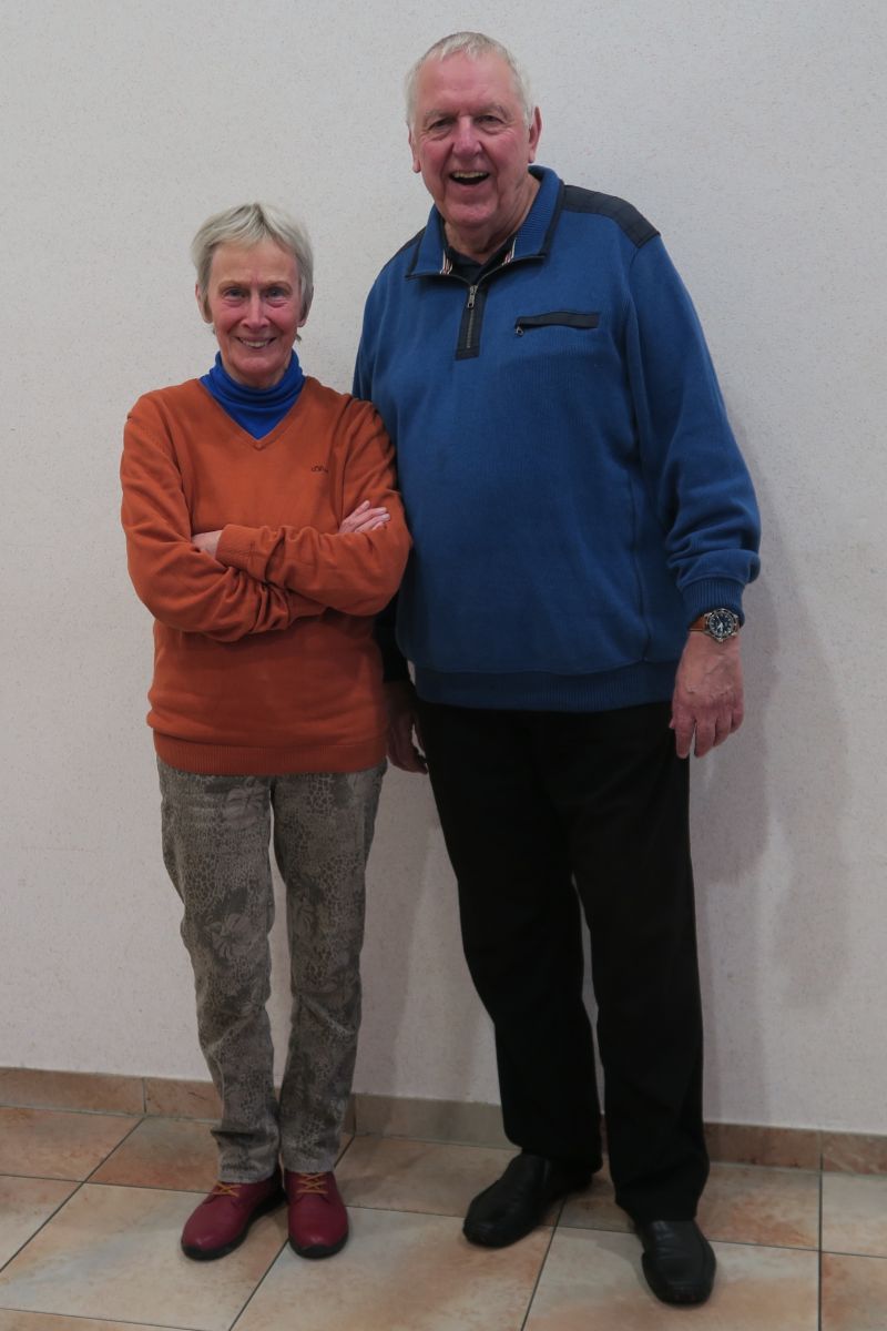 Ulla Kruppa und Klaus Rychlewski sind Messdiener in Liebshausen