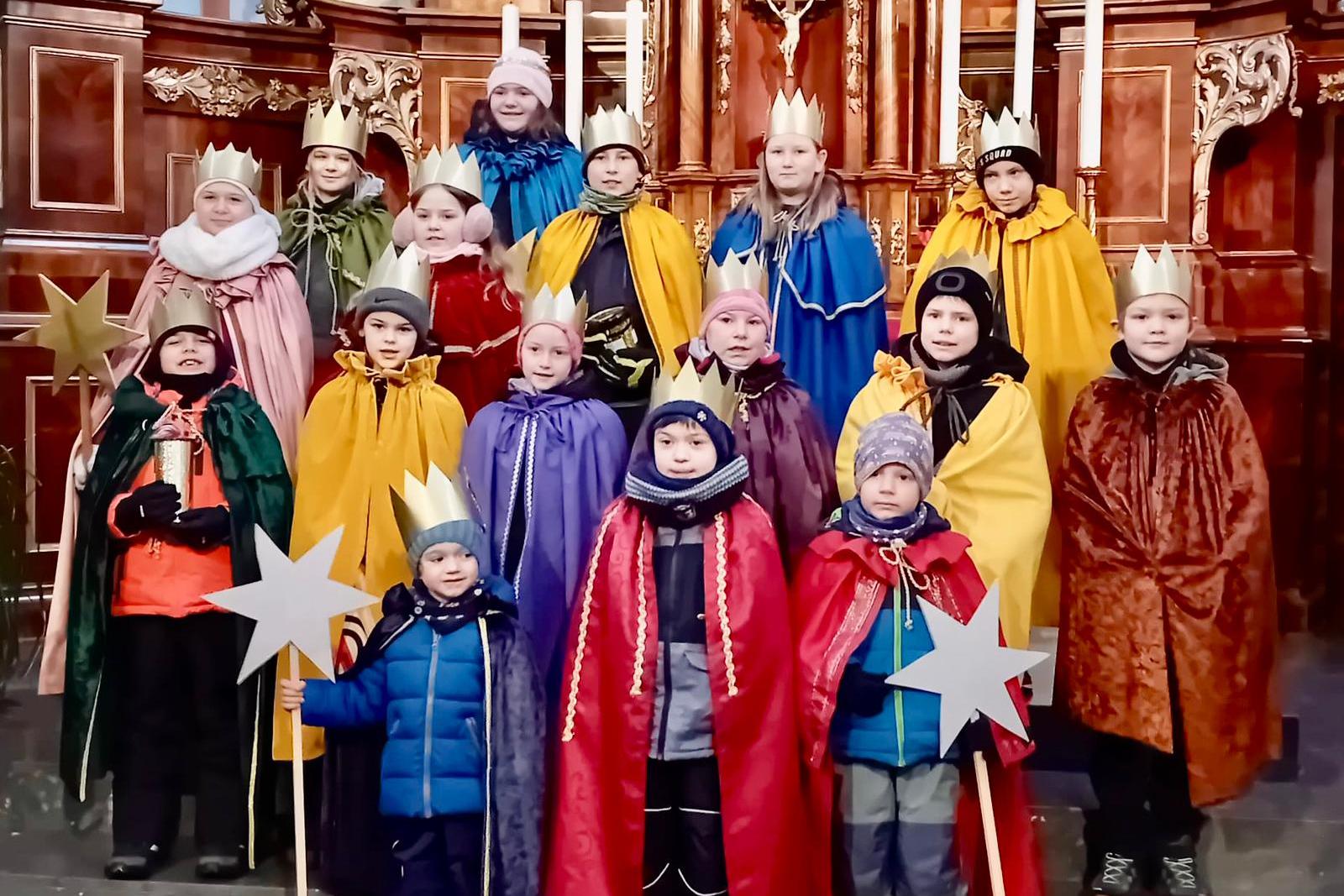 vier Gruppen waren in Ravengiersburg und eine in Oppertshausen unterwegs