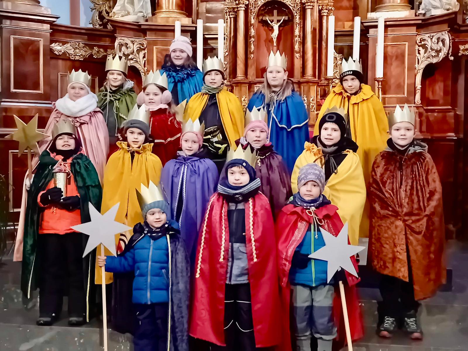 vier Gruppen waren in Ravengiersburg und eine in Oppertshausen unterwegs