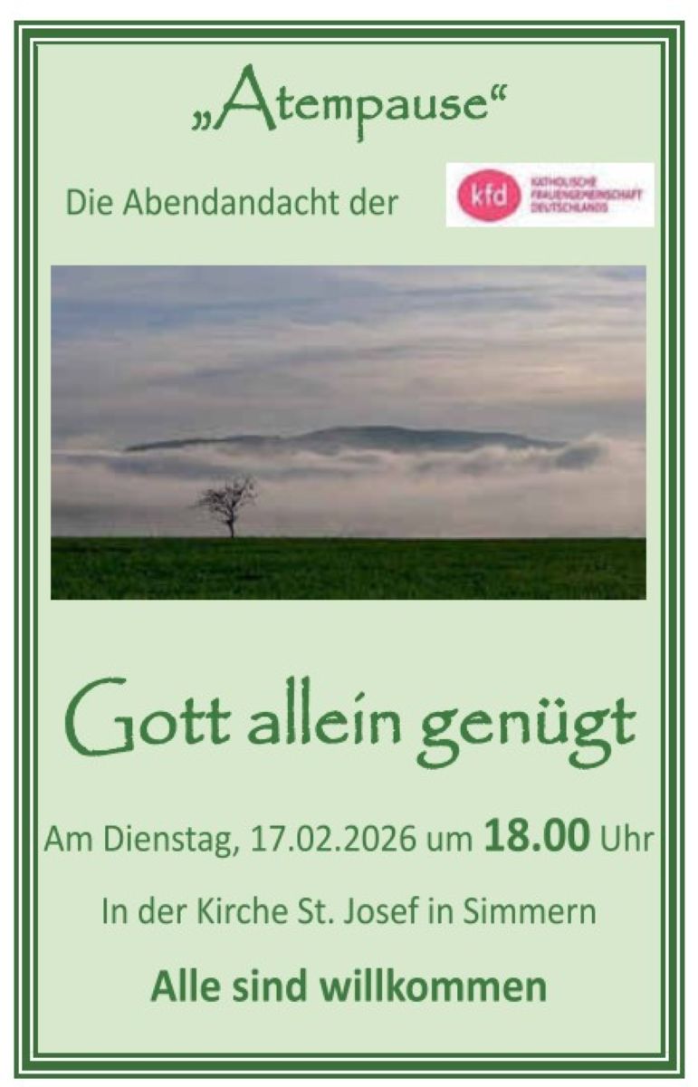 Andacht Atempause 17.02.2026