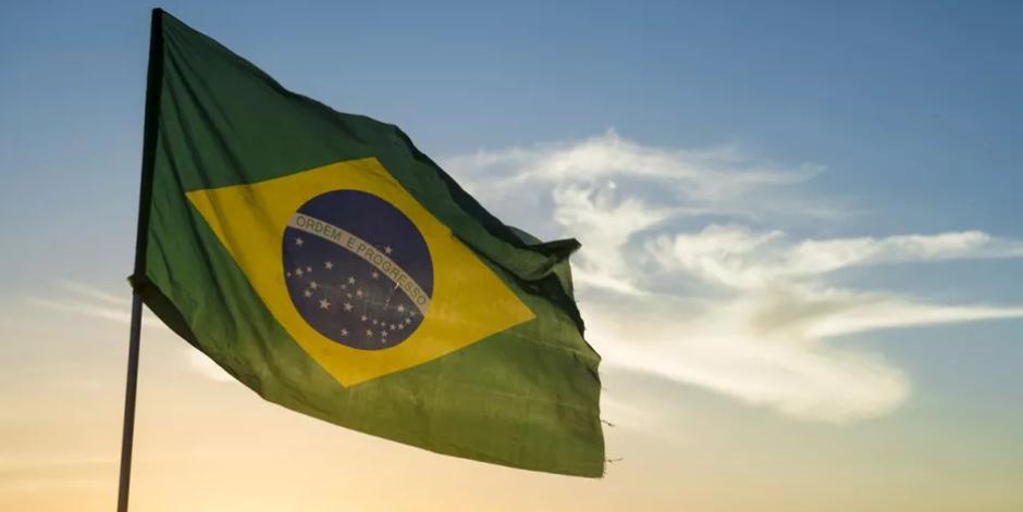 Brasilien-Flagge (c) St. Lydia Brasilien-Flagge