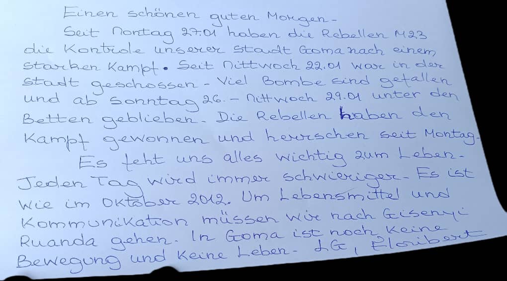 Brief von Floribert