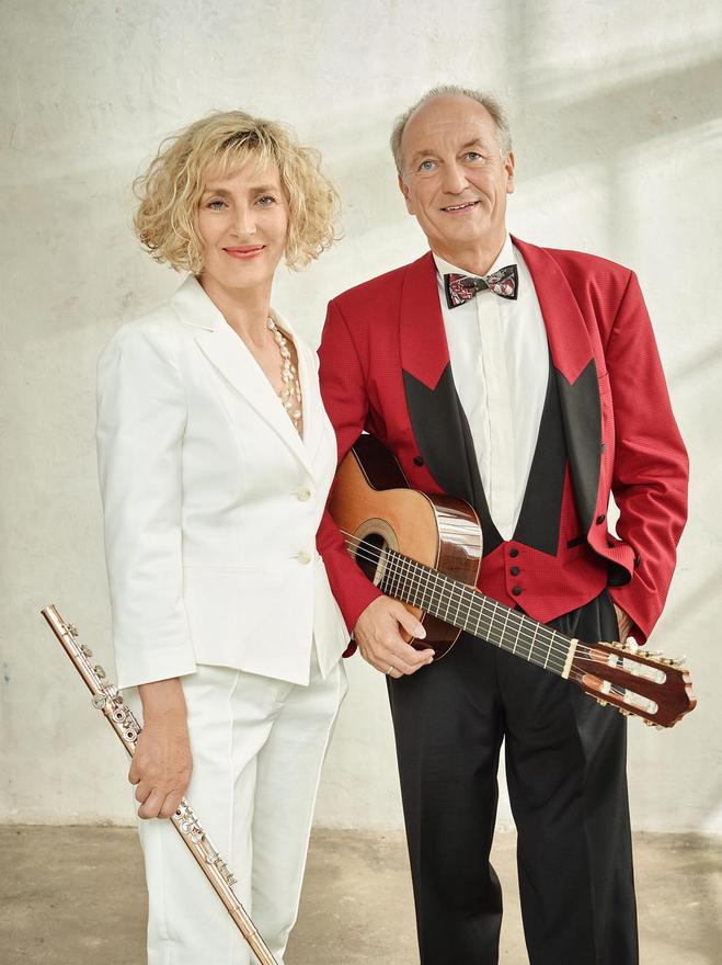 Christiane Meininger Flöte Volker Höh Gitarre