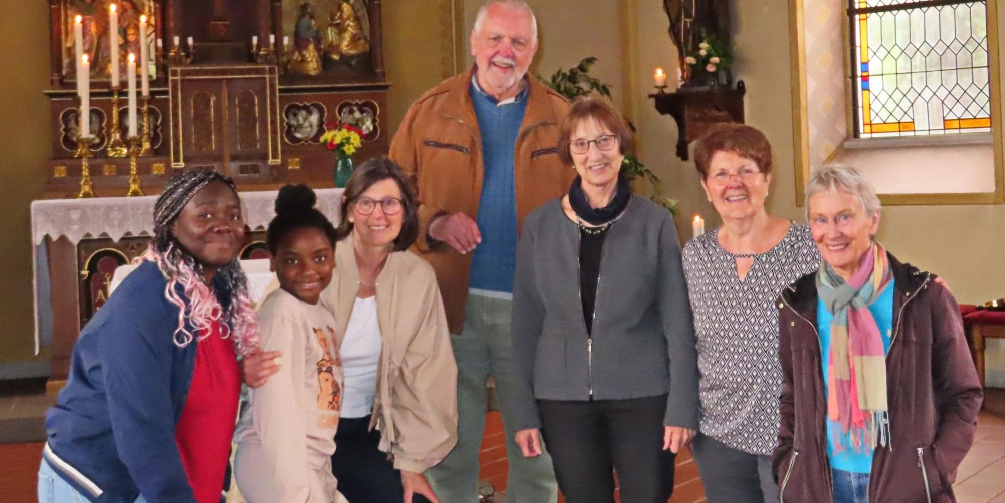 Das lokale Team aus Liebshausen (c) St. Lydia Das lokale Team aus Liebshausen