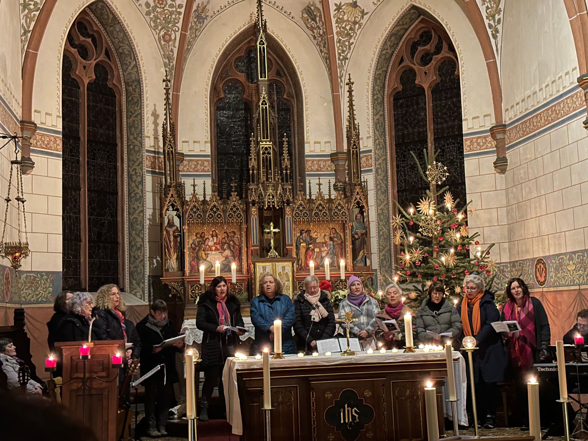 Der Singkreis Simmern unter der Leitung von Andrea Jansen