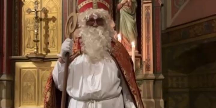 Der richtige Nikolaus besuchte die Kinder in Rheinböllen