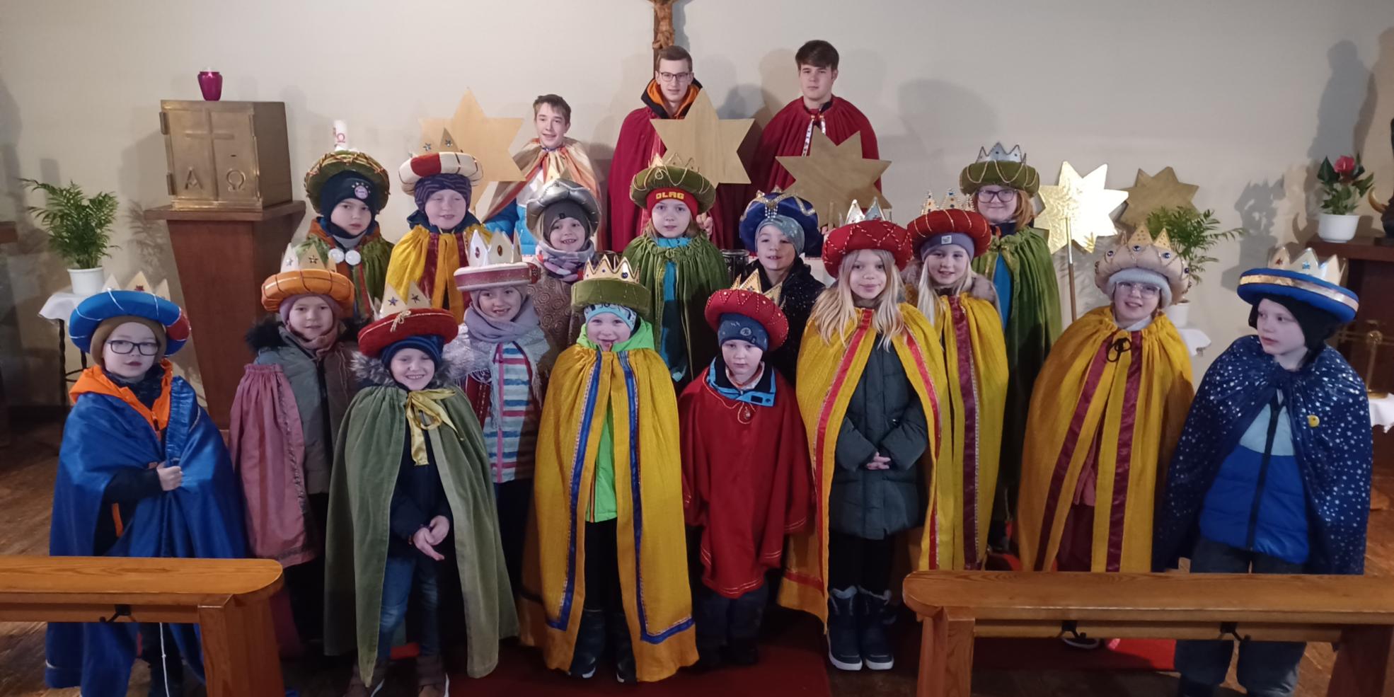 Die Sternsinger aus Neuerkirch und Külz