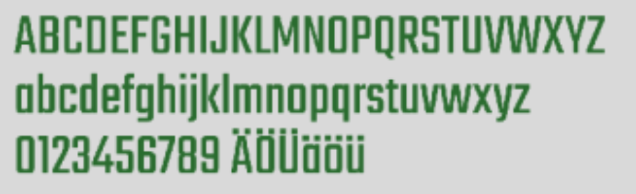 Erklärung Schriftart