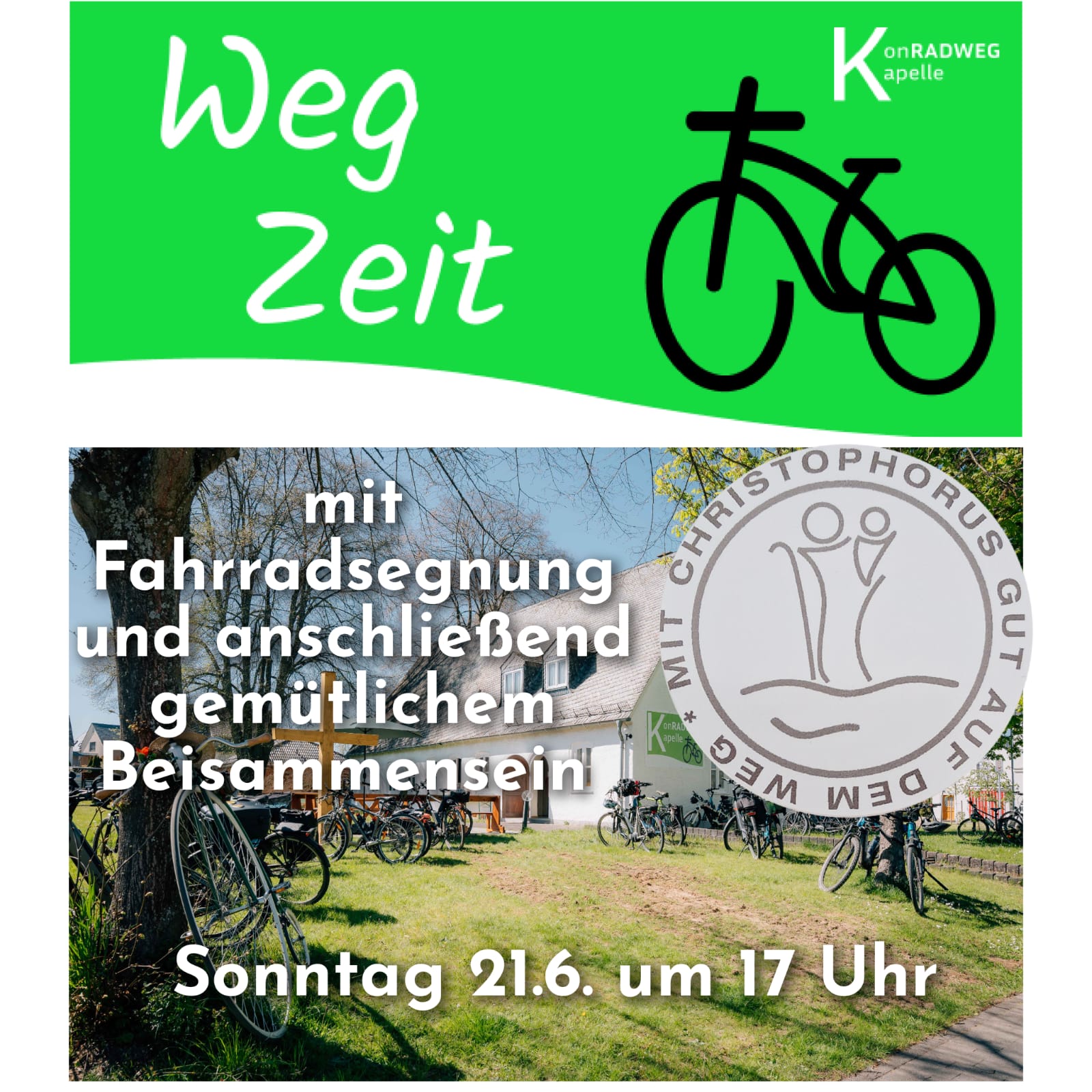 Fahrradsegnung KonRADWEG-Kapelle