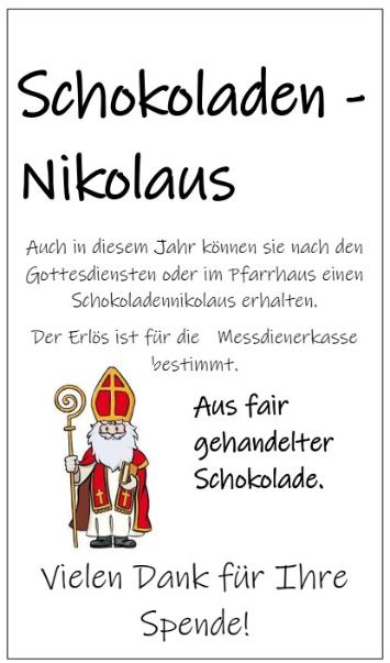Fair gehandelter Echter Nikolaus