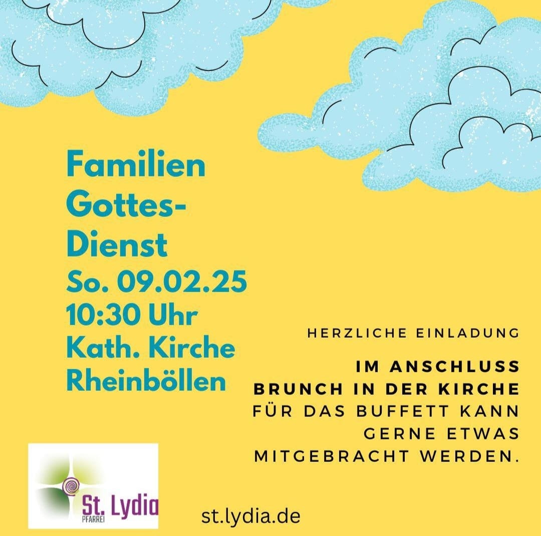 Familiensonntag 09.02.2025 in Rheinböllen