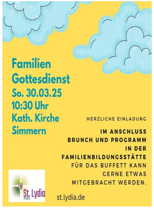 Famliengottesdienst Simmern 30.03.2025