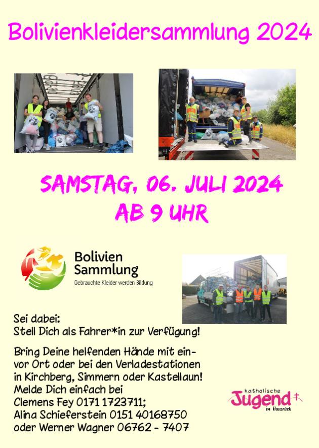 Fahrer und Helfer werden gesucht