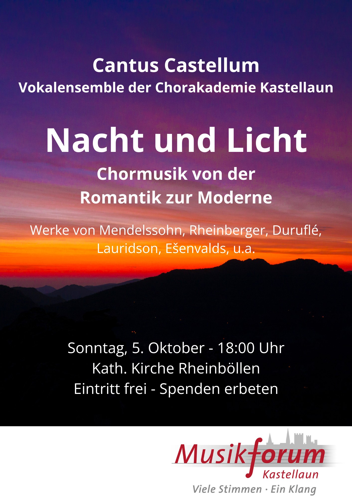 Flyer_Vokalensemble