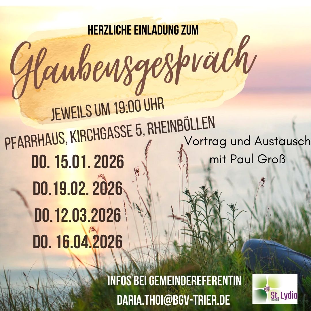 Glaubensgespräch 2026  1-4