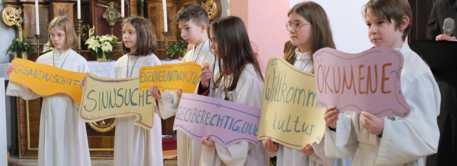 Eine neue Pfarrei entsteht