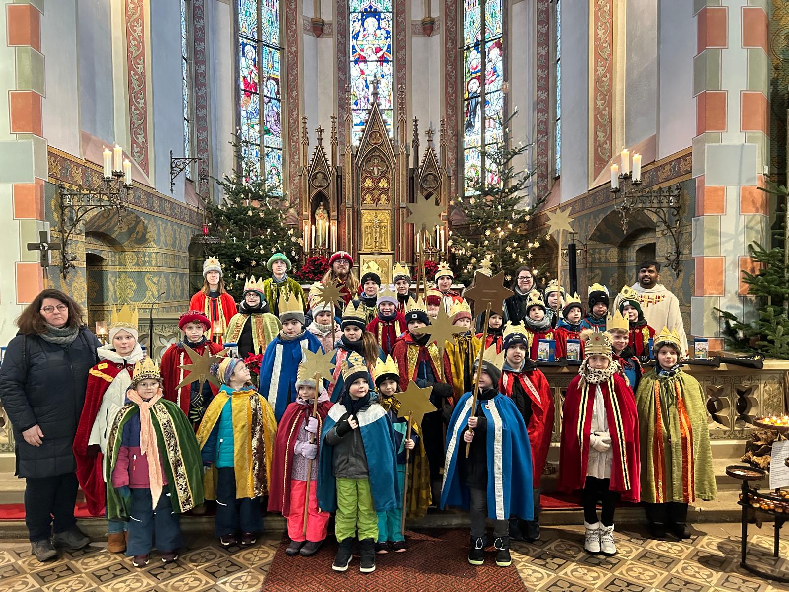 unsere Sternsinger in Rheinböllen - eine starke Gemeinschaft