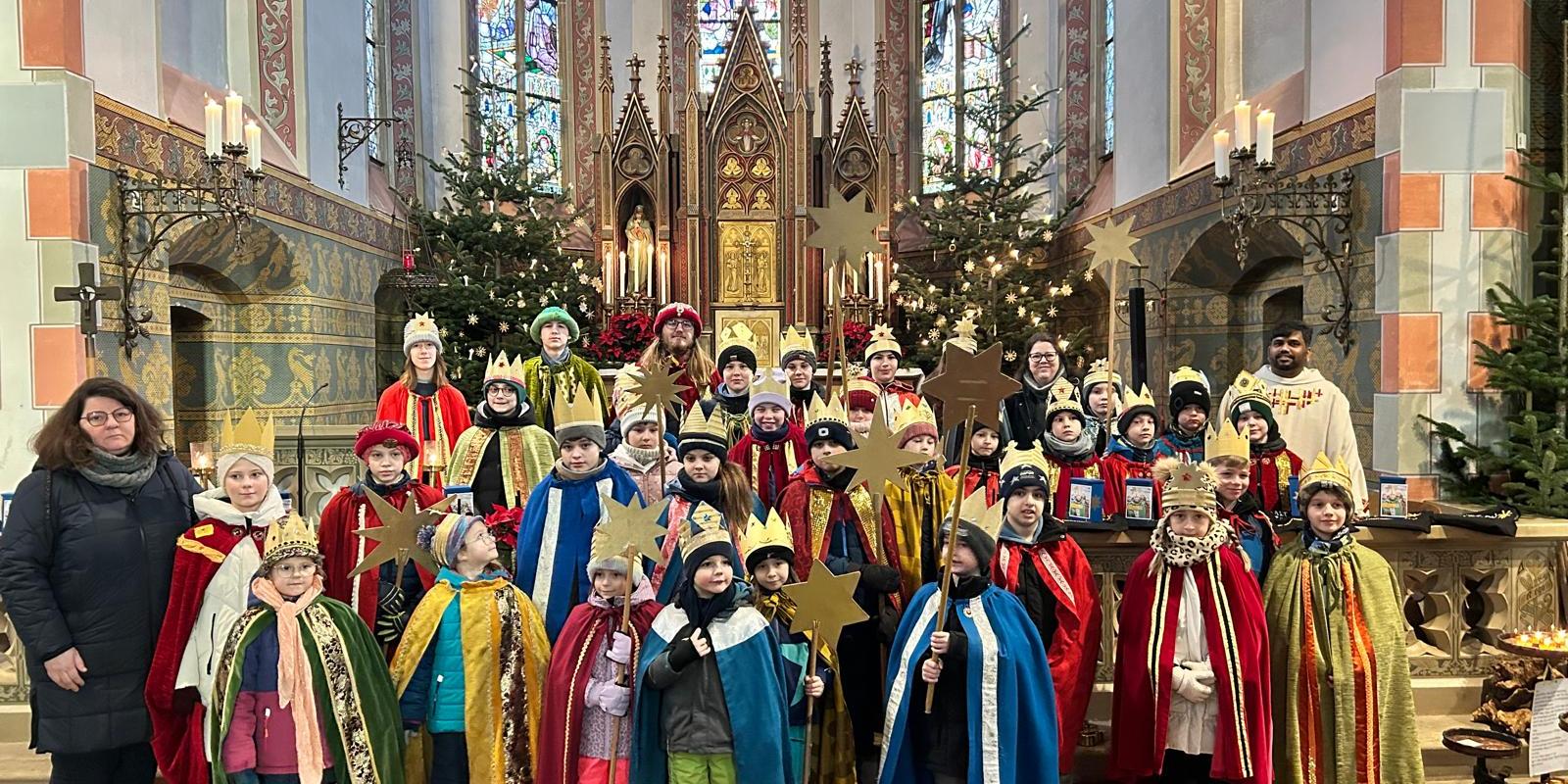 unsere Sternsinger in Rheinböllen - eine starke Gemeinschaft