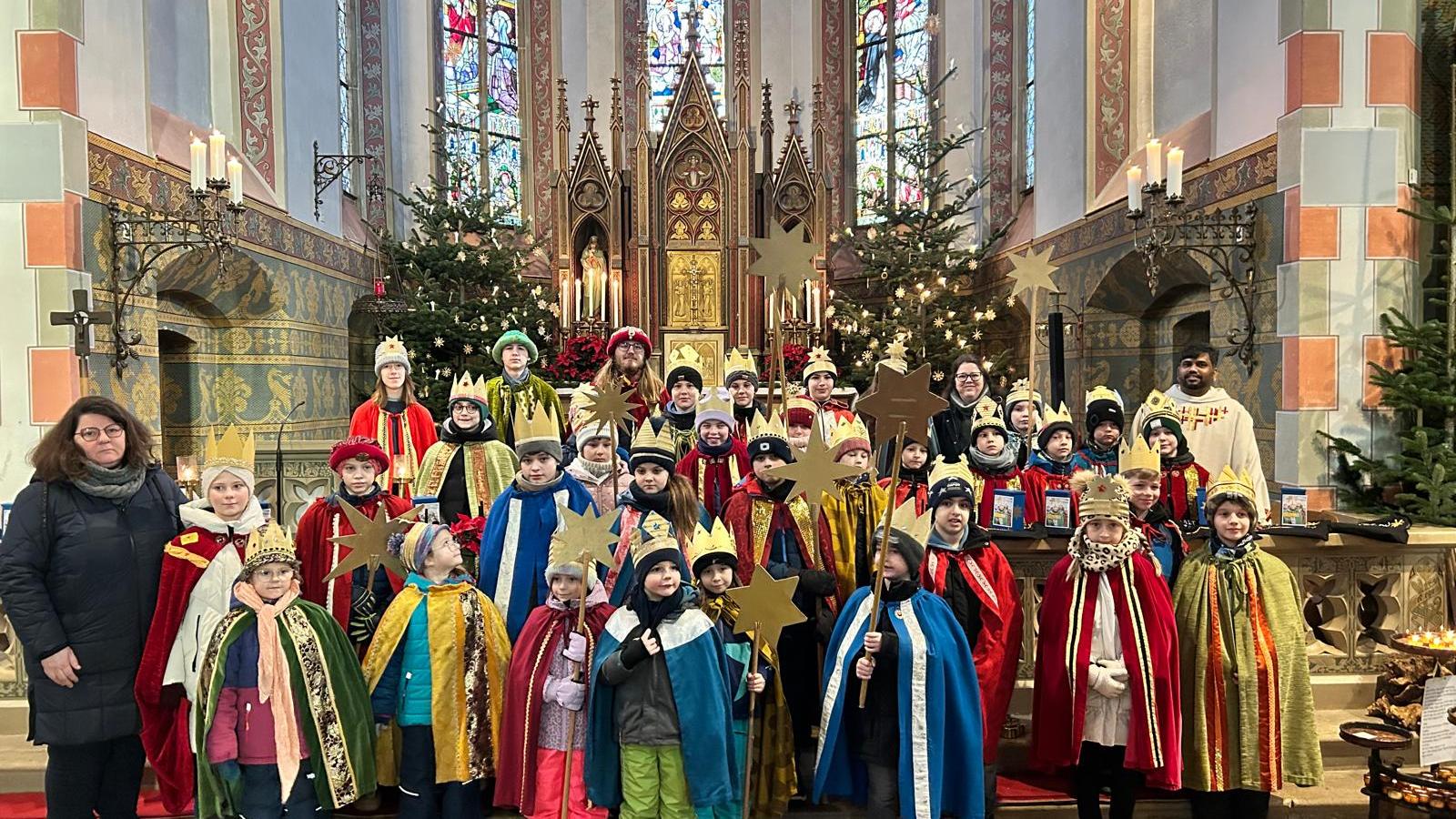 unsere Sternsinger in Rheinböllen - eine starke Gemeinschaft