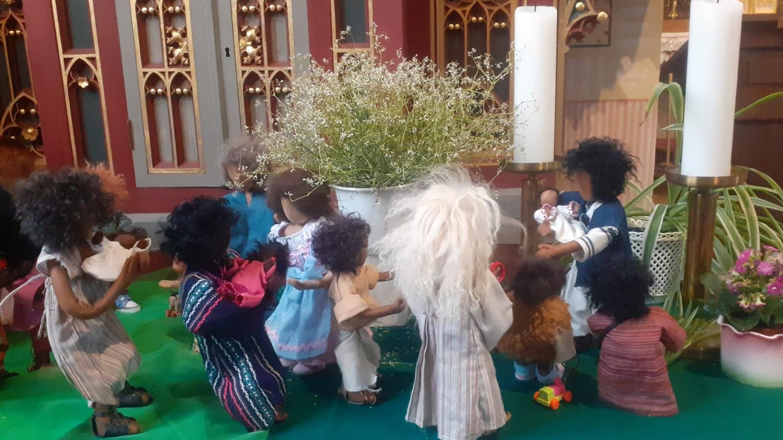 Jesus segnet die Kinder