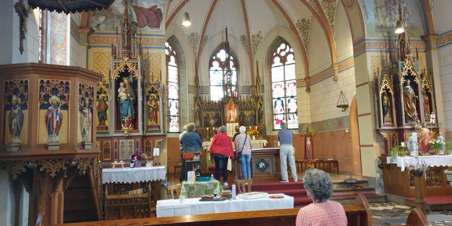am Tag des offenen Denkmals ist die Kirche in Rayerschied für Besucher geöffnet