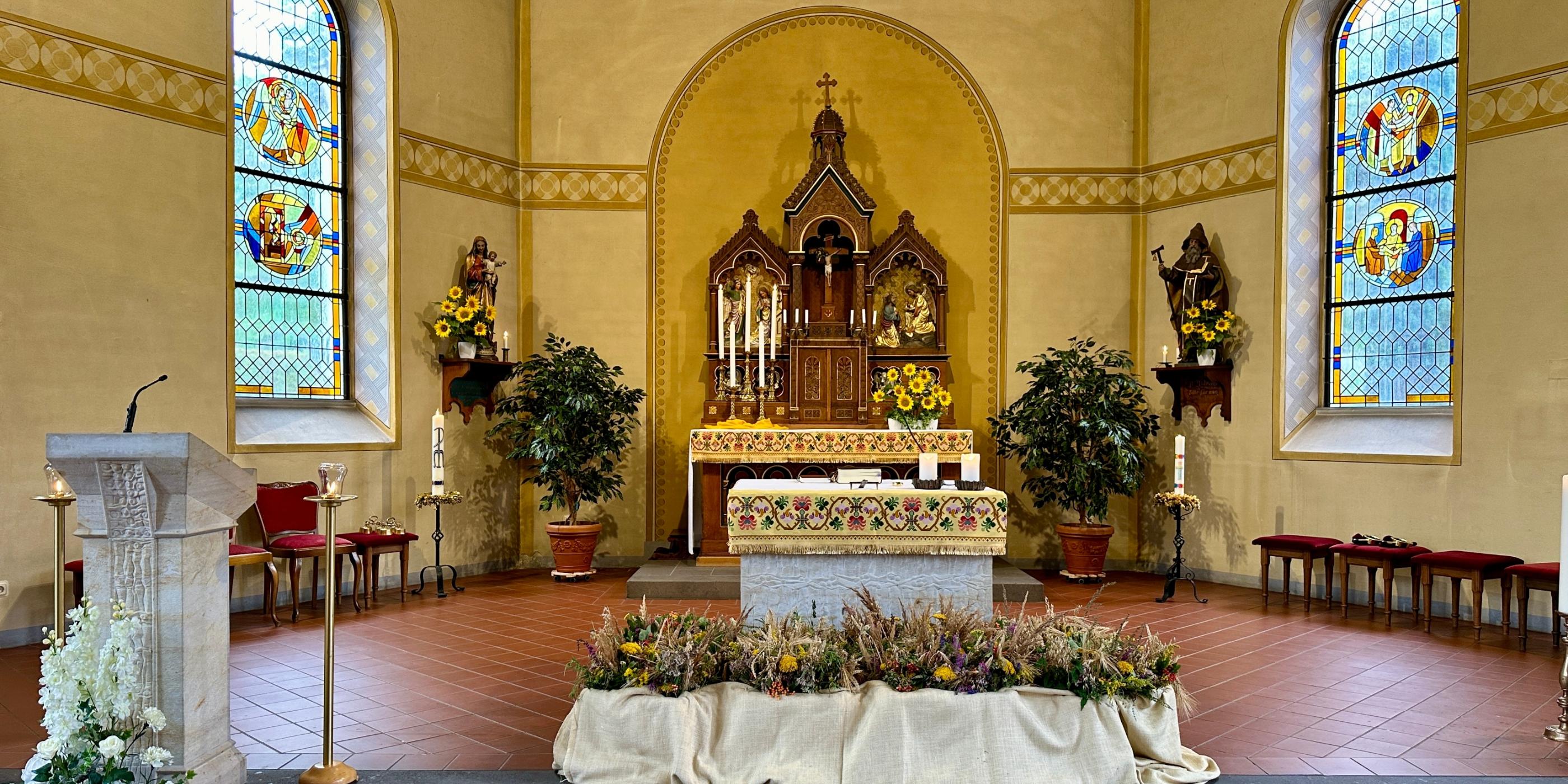 Auch in diesem Jahr findet wieder eine Kräuterweihe in Liebshausen statt