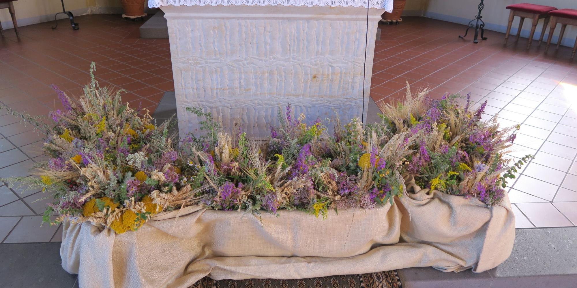 Das Krautwischfest in Liebshausen hat eine lange Tradition (c) Klaus Rychlewski Das Krautwischfest in Liebshausen hat eine lange Tradition