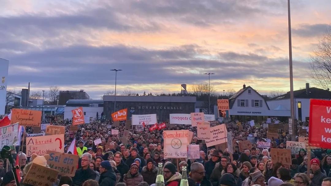 Kundgebung für Toleranz und Menschenwuerde 2.2.2024