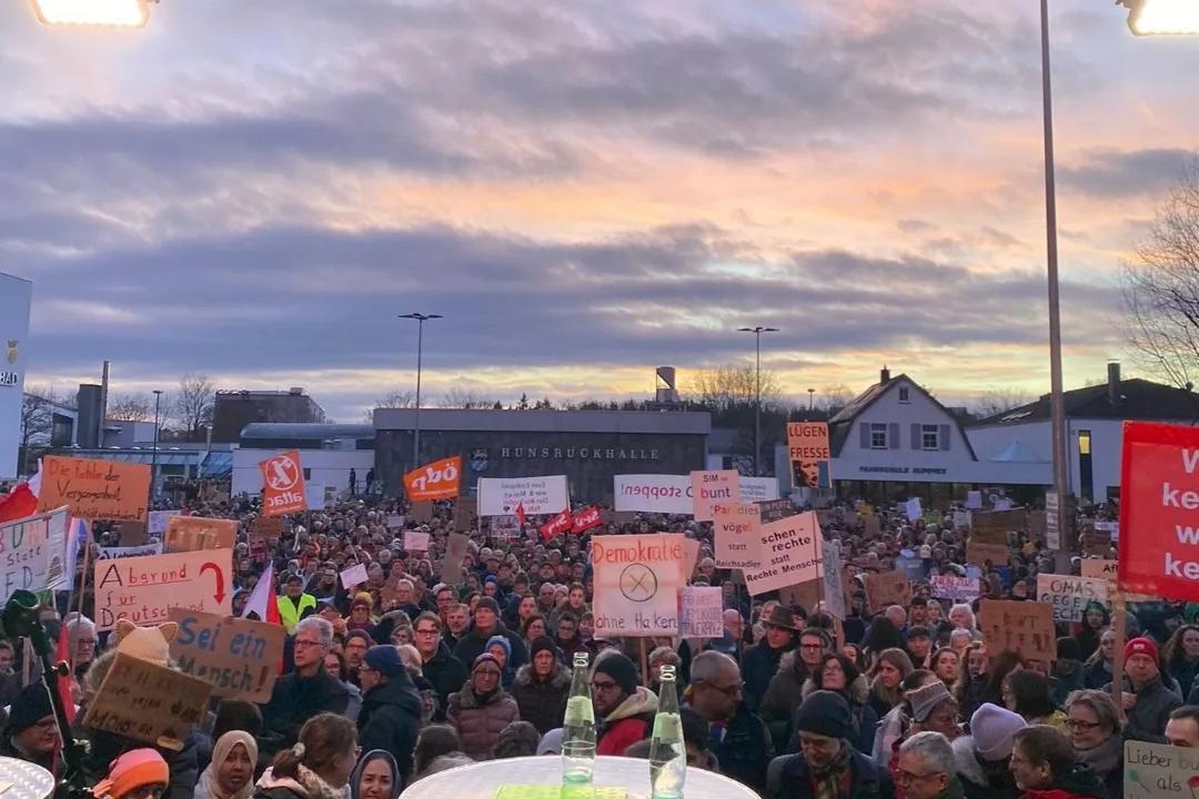 Kundgebung für Toleranz und Menschenwuerde 2.2.2024