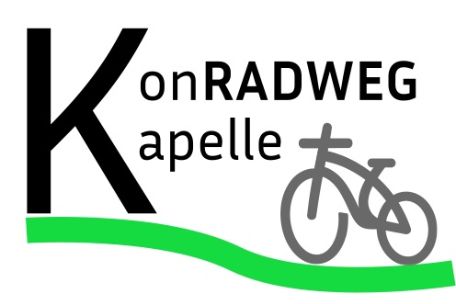 Logo KonRADWEG-Kapelle weiß
