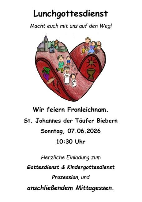 Lunchgottesdienst 2026 Biebern