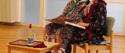 es gab Live-Musik und einige Vorträge