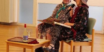 es gab Live-Musik und einige Vorträge