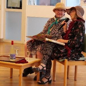 es gab Live-Musik und einige Vorträge