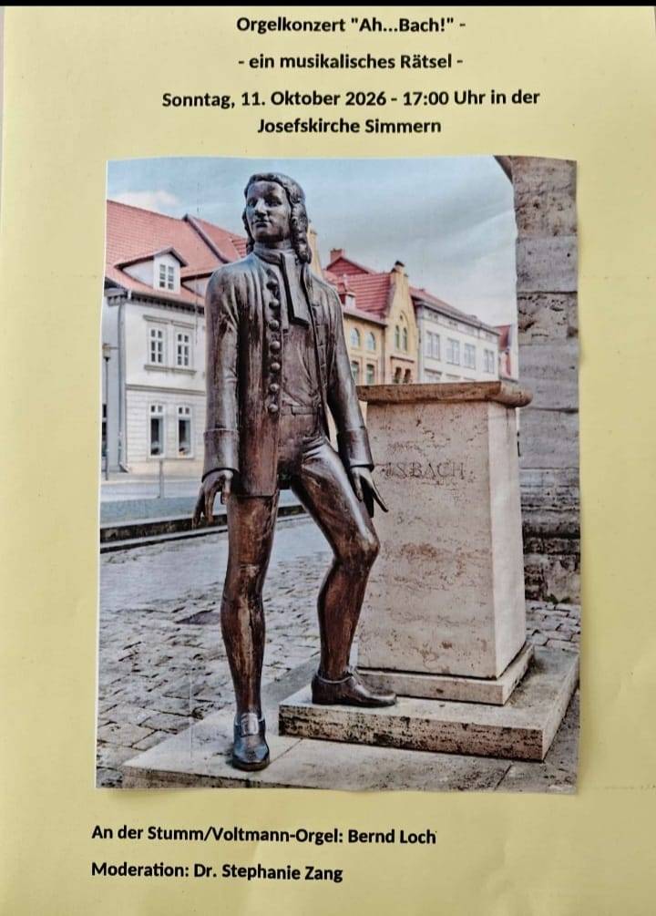 Orgelkonzert Bach mit Bernd Loch