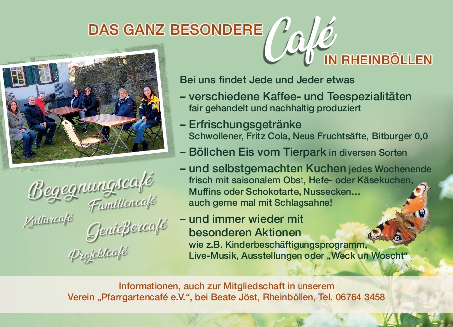 Pfarrgartencafe