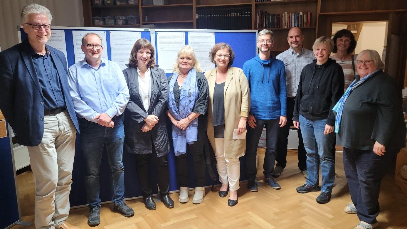Der Rat des Pastoralen Raumes Günther Greb, Andreas Moreth, Myriam Hensel, Martina Plenz-Günster, Ilona Besha, Stefan Godderis, Mathias Liesch, Andrea Kaefer, Ute Sprengnöder, Anna Schmitz. Foto: Pastoraler Raum Simmern