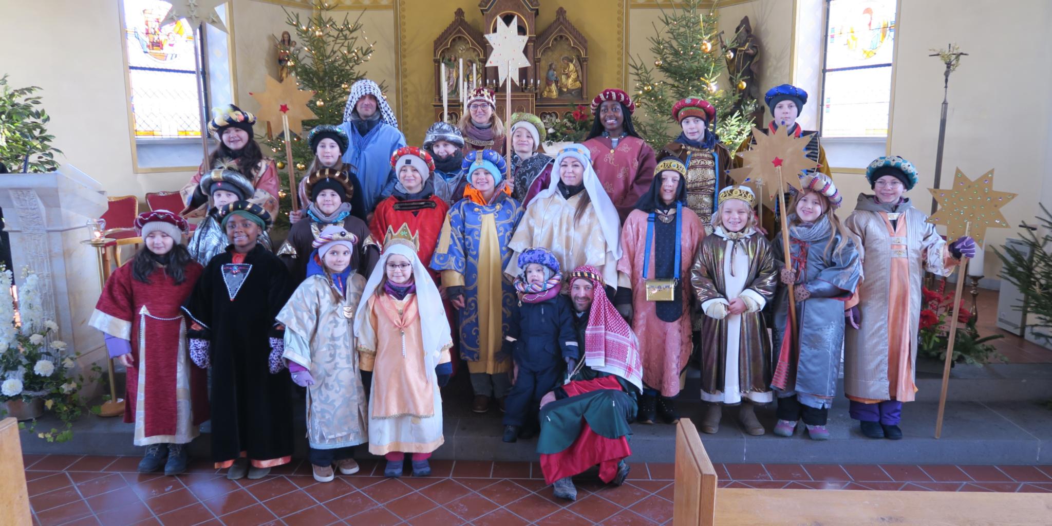 Die Sternsinger aus Liebshausen