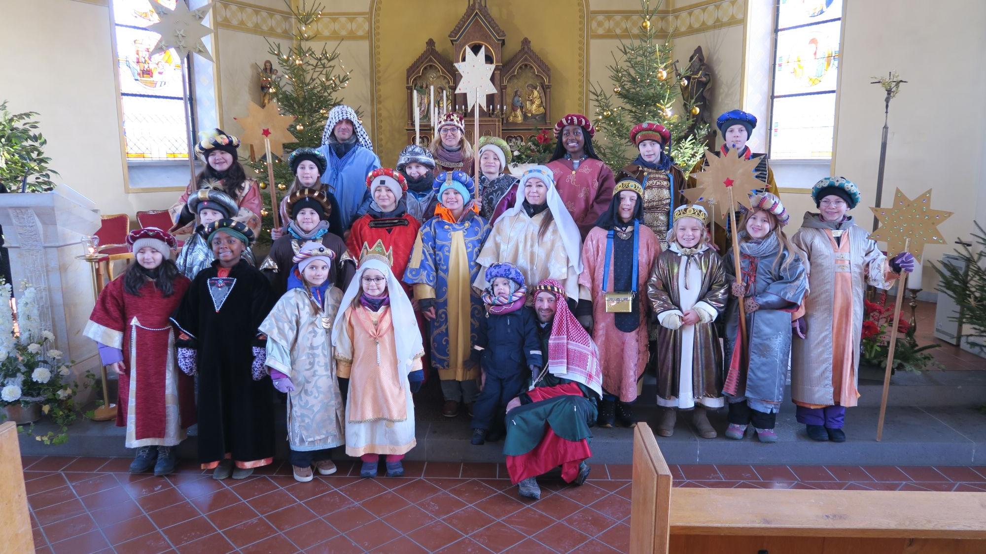 Die Sternsinger aus Liebshausen