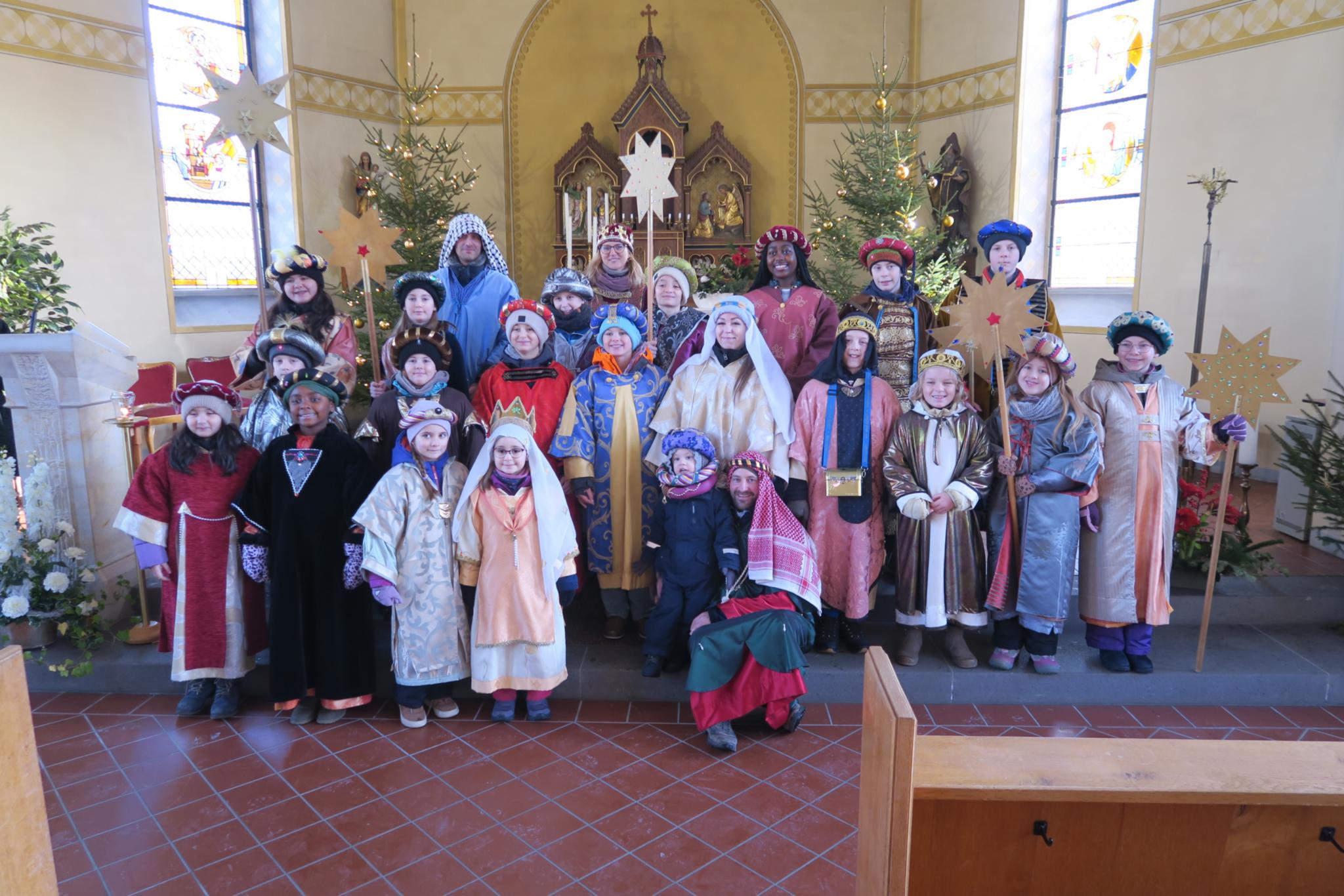 Die Sternsinger aus Liebshausen