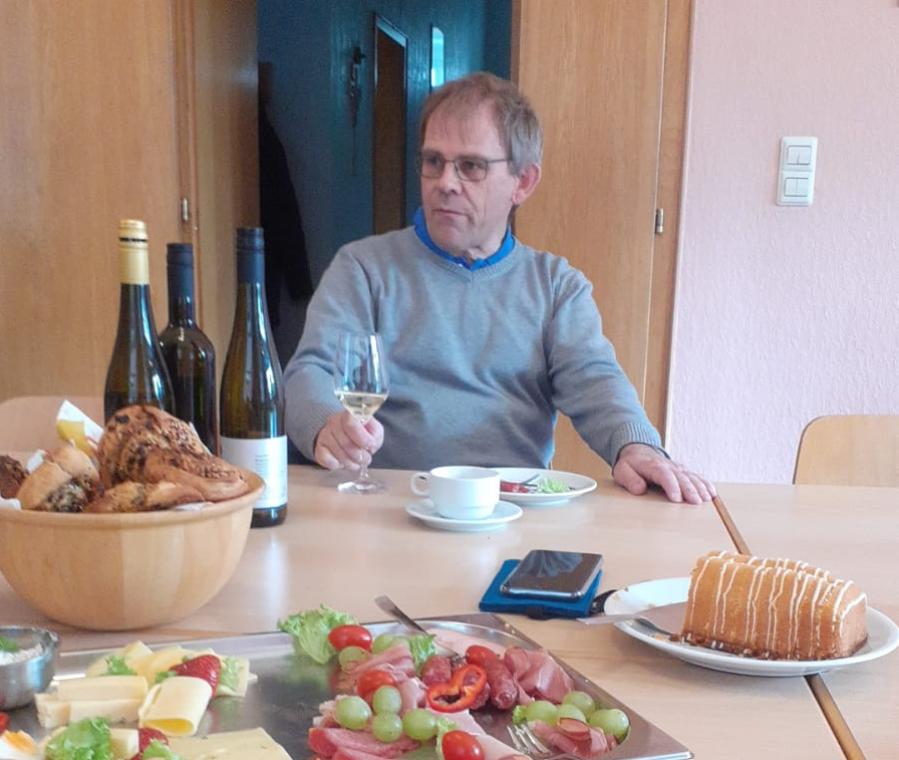 Thomas Schneider bei seinem 60. Geburtstag am 27.04.2024