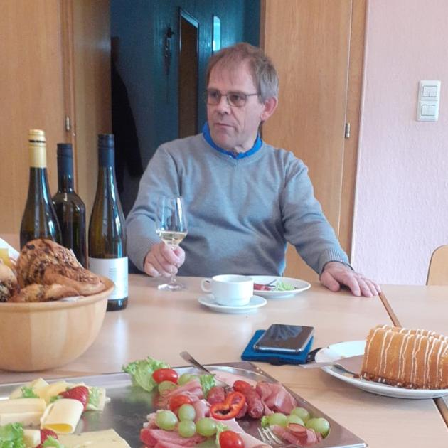 Thomas Schneider bei seinem 60. Geburtstag am 27.04.2024