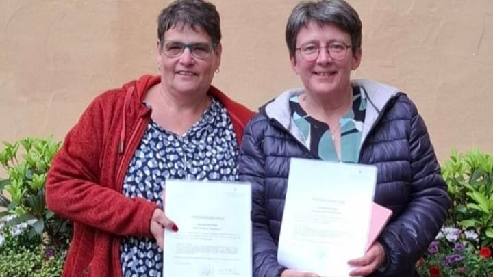 Unsere neuen Küsterinnen Andrea Heyer und Petra Reuther