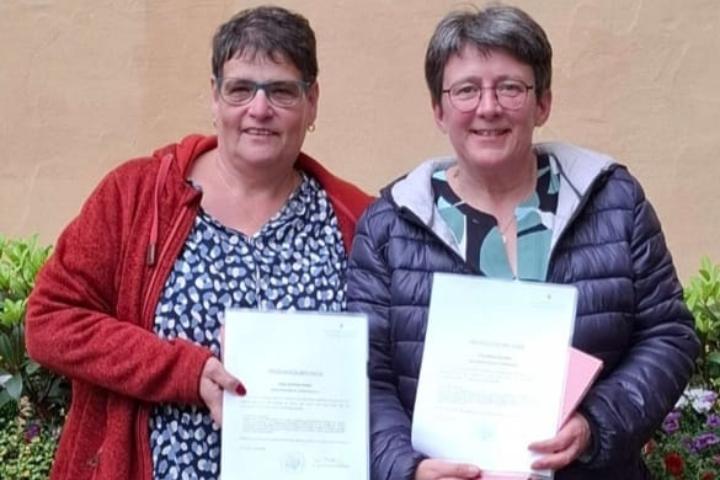 Unsere neuen Küsterinnen Andrea Heyer und Petra Reuther