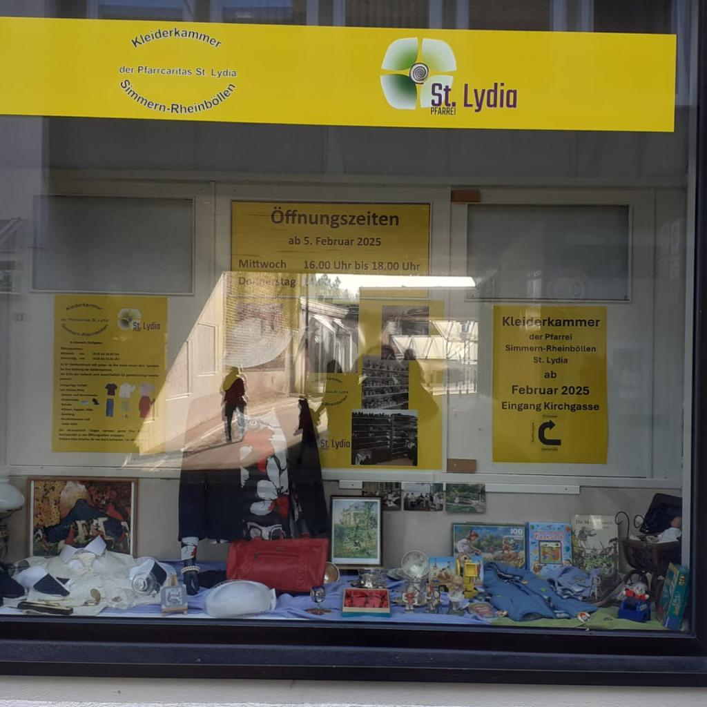Kleiderkammer am Frühlingsfest geöffnet