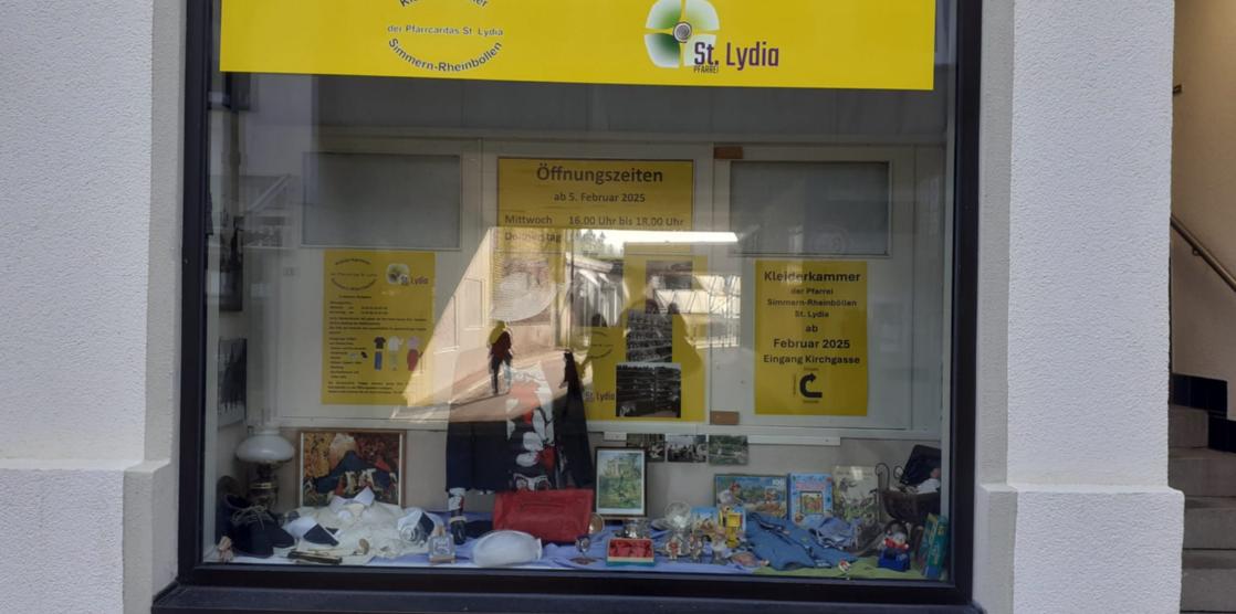 Kleiderkammer am Frühlingsfest geöffnet