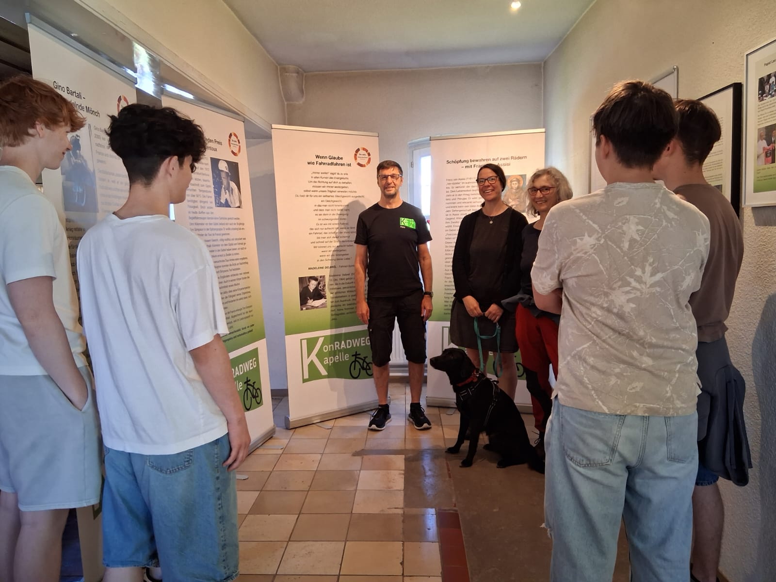 viel spannendes gibt es bei der kleinen Ausstellung in der KonRADWEG-Kapelle zu entdecken