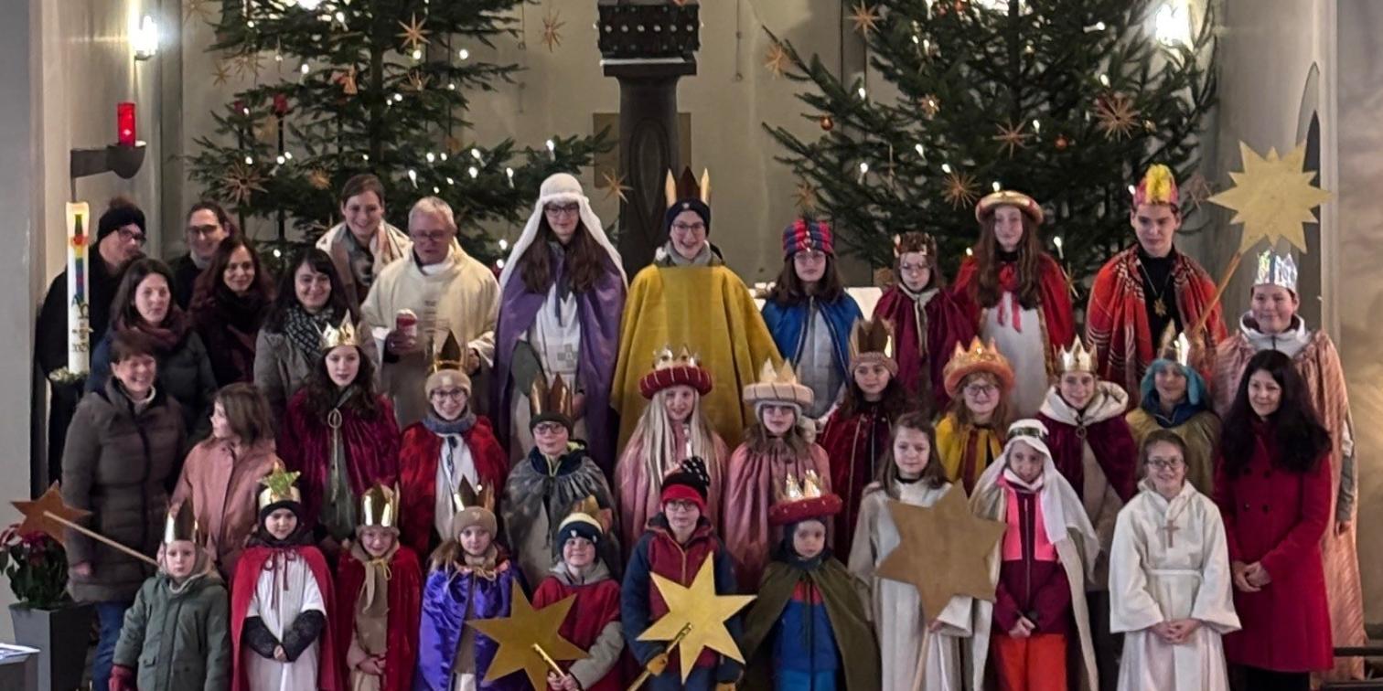die Sternsinger aus dem Biebertal