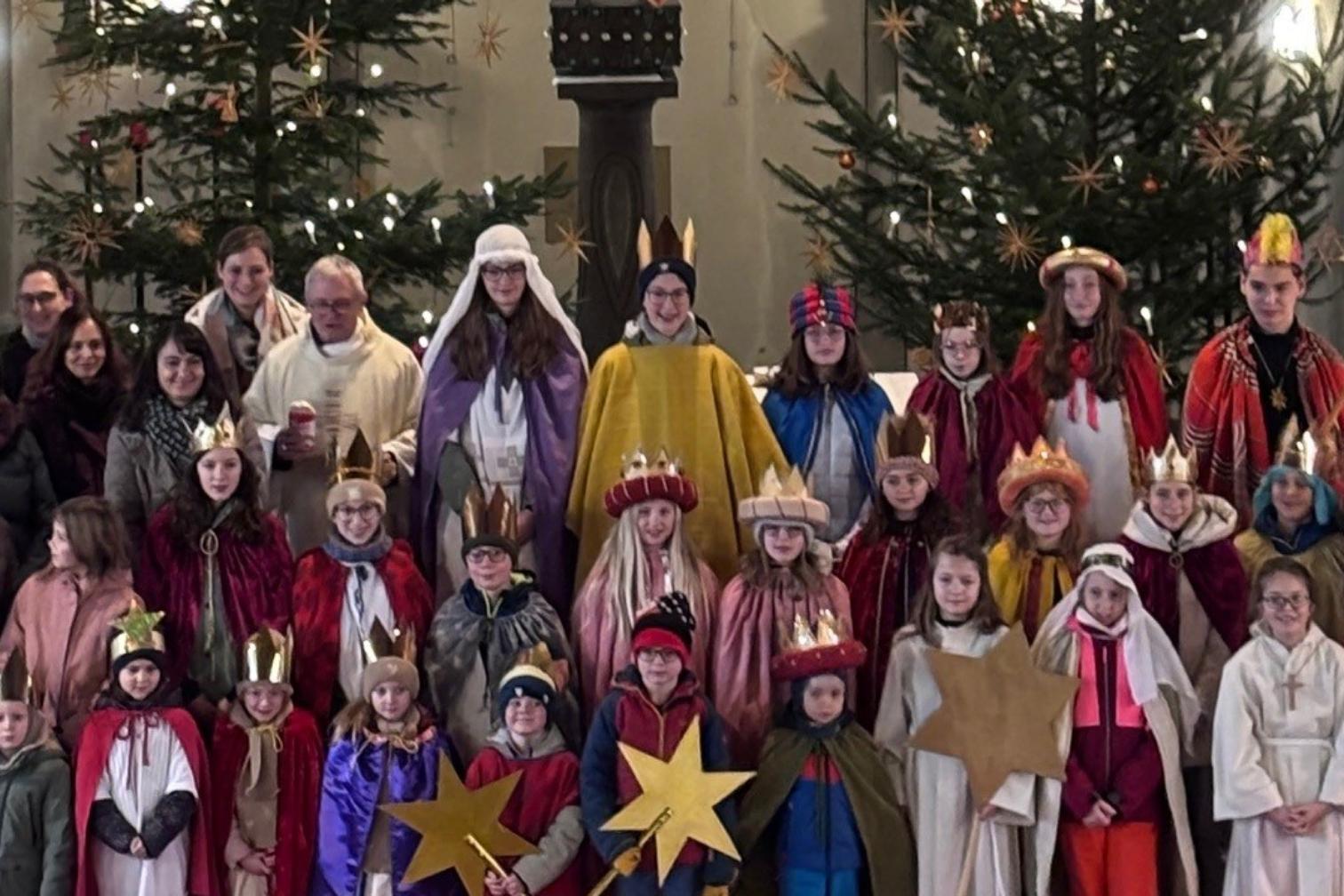 die Sternsinger aus dem Biebertal